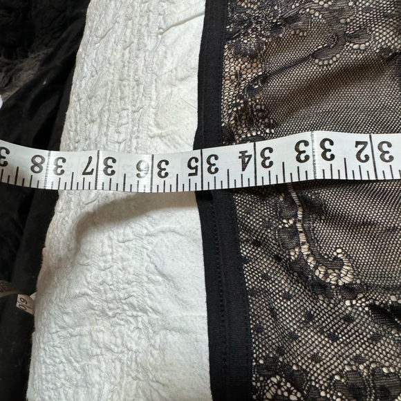 NWT Black Lace Overlay Open Back Dress - Picture 7 of 7